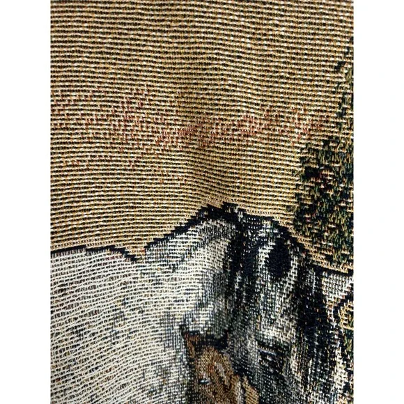 Sugar Street Weavers Vintage Cardigan Sweater XL Horse Tapestry EUC - Picture 13 of 16